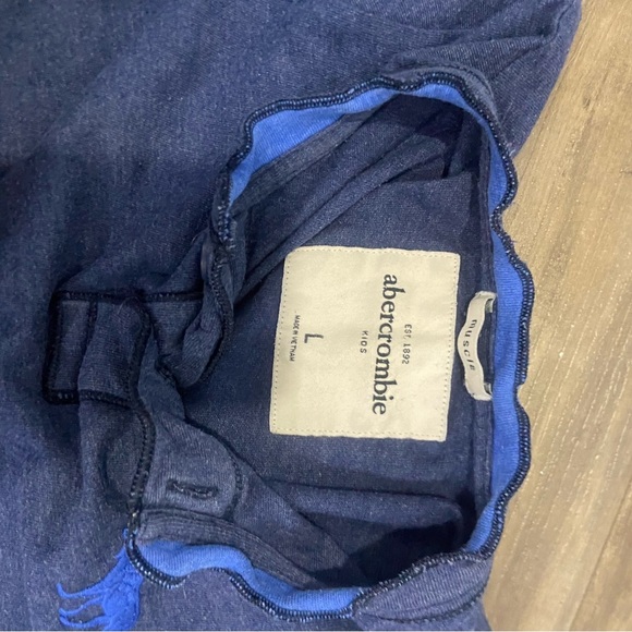 Abercrombie & Fitch Navy Polo Shirt - Picture 5 of 5